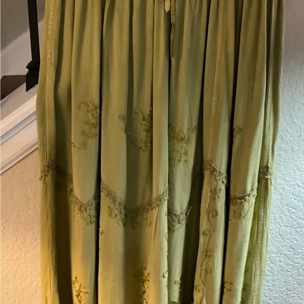 Boho Skirt with embroidery detailing